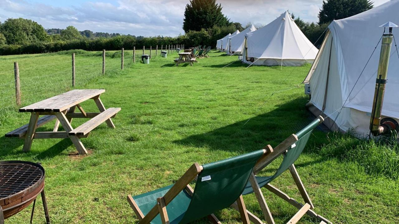Home Farm Radnage Glamping Bell Tent 2, With Log Burner And Fire Pit Экстерьер фото