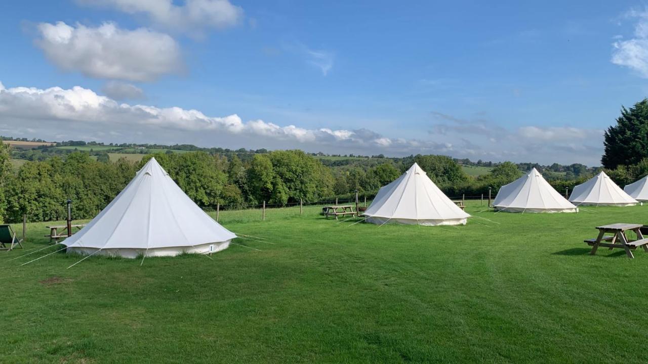 Home Farm Radnage Glamping Bell Tent 2, With Log Burner And Fire Pit Экстерьер фото